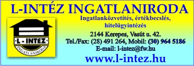 L-INTÉZ INGATLANIRODA