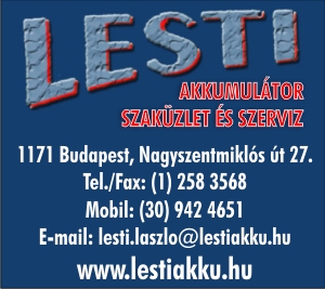 LESTI AKKUMULÁTOR SZAKÜZLET ÉS SZERVIZ