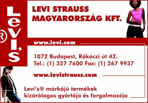 LEVI STRAUSS MAGYARORSZÁG KFT.