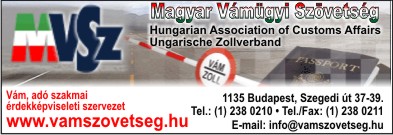 MAGYAR VÁMÜGYI SZÖVETSÉG