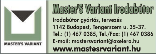 MASTER'S VARIANT IRODABÚTOR