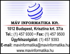 MÁV INFORMATIKA KFT.