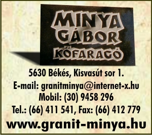 MINYA GÁBOR - KŐFARAGÓ