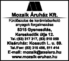 MOZAIK ÁRUHÁZ KFT.