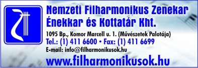 NEMZETI FILHARMONIKUS ZENEKAR, ÉNEKKAR ÉS KOTTATÁR KHT.