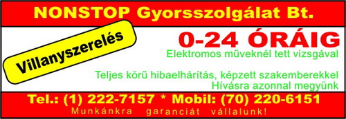 NONSTOP GYORSSZOLGÁLAT BT.