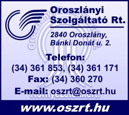 OROSZLÁNYI SZOLGÁLTATÓ RT.