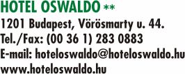 OSWALDO HOTEL KFT.