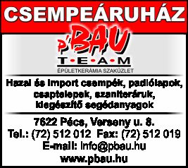 P. BAU TEAM KFT.