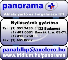 PANORAMA ABLÁKGYÁRTÓ ÉS FORGALMAZÓ KFT.