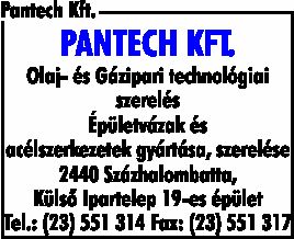 PANTECH KFT.