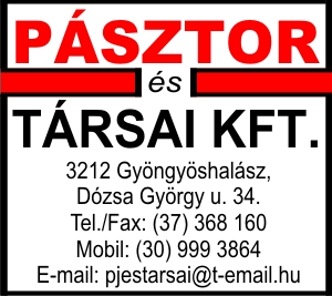 PÁSZTOR ÉS TÁRSAI KFT.