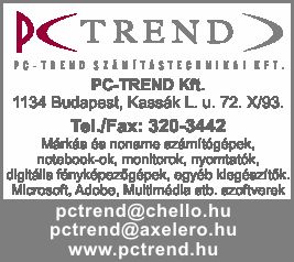 PC-TREND SZÁMÍTÁSTECHNIKAI KFT.