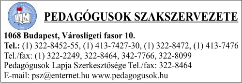 PEDAGÓGUSOK SZAKSZERVEZETE