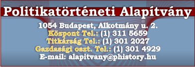 POLITIKATÖRTÉNETI ALAPÍTVÁNY