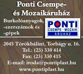 PONTI CSEMPE- ÉS MOZAIKÁRUHÁZ