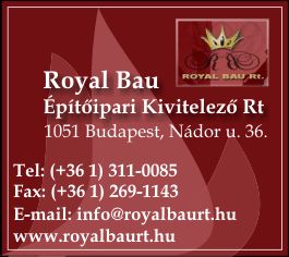 ROYAL BAU ÉPÍTŐIPARI RT.