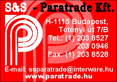 S & S - PARATRADE KFT.