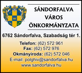 SÁNDORFALVA VÁROS ÖNKORMÁNYZATA