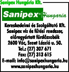 SANIPEX HUNGÁRIA KFT.