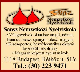 SANSZ NEMZETKÖZI NYELVISKOLA