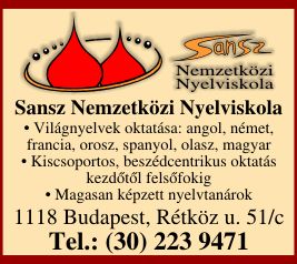 SANSZ NEMZETKÖZI NYELVISKOLA