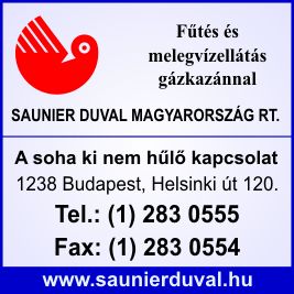 SAUNIER DUVAL MAGYARORSZÁG RT.