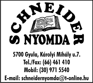 SCHNEIDER NYOMDA KFT.