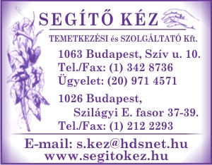 SEGÍTŐ KÉZ TEMETKEZÉSI ÉS SZOLGÁLTATÓ KFT.