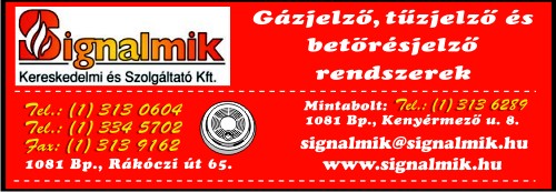 SIGNALMIK KERESKEDELMI ÉS SZOLGÁLTATÓ KFT.