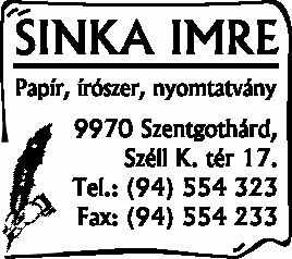 SINKA IMRE