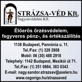 STRÁZSA VÉD VAGYONVÉDELMI KFT.