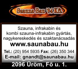 SZAUNA BAU '84 KFT.