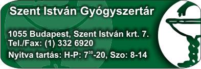 SZENT ISTVÁN GYÓGYSZERTÁR