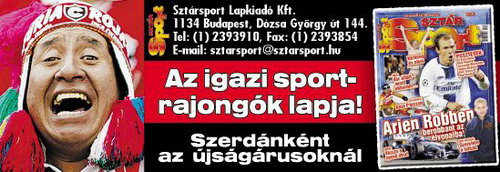 SZTÁRSPORT LAPKIADÓ KFT.