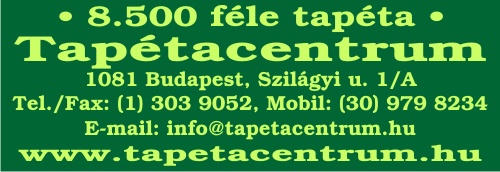 TAPÉTACENTRUM - 8500 FÉLE TAPÉTA