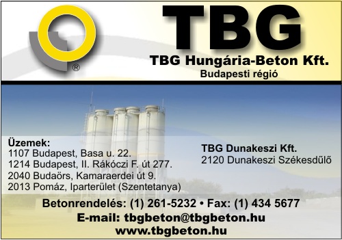 TBG HUNGÁRIA-BETON KFT.