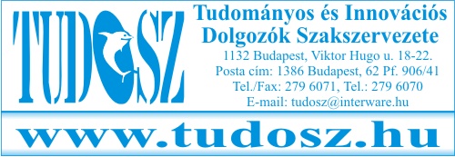 TUDOSZ - TUDOMÁNYOS ÉS INNOVÁCIÓS DOLGOZÓK SZAKSZERVEZETE