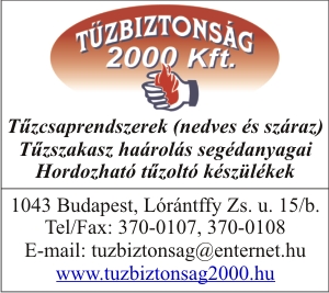 TŰZBIZTONSÁG 2000 SZAKÉRTŐI ÉS SZOLGÁLTATÓ KFT.