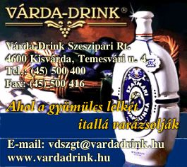 VÁRDA-DRINK SZESZIPARI RT.