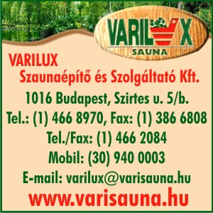 VARILUX SZAUNAÉPÍTŐ ÉS IPARI SZOLGÁLTATÓ KFT.