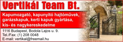 VERTIKÁL TEAM BT.