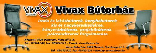 VIVAX BÚTORHÁZ