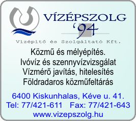 VÍZÉPSZOLG '94 KFT.