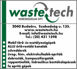 WASTE-TECH KERESKEDELMI ÉS SZOLGÁLTATÓKFT.