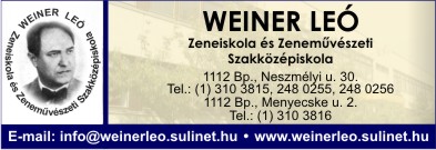 WEINER LEÓ ZENEISKOLA