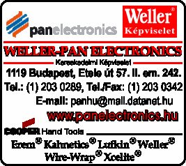 WELLER-PAN ELECTRONICS KERESKEDELMI KÉPVISELET